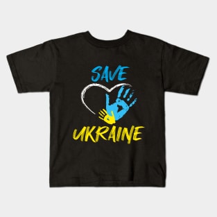 Ukraine trident Ukraine flag Ukrainian flag Ukraine Kids T-Shirt